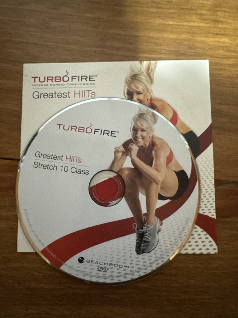 Turbo Fire Greatest Hiits Stretch 10 Class by Beachbody Workout DVD